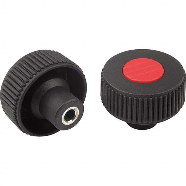 14mm Hole, 63mm Diam Knurled Knob MPN:K0260.43CO5