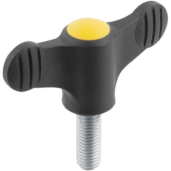 50mm Head Length, Threaded Stem Bar / Wing Knob MPN:K0274.1057X20