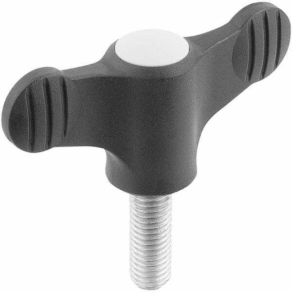 75mm Head Length, Threaded Stem Bar / Wing Knob MPN:K0274.2105X30