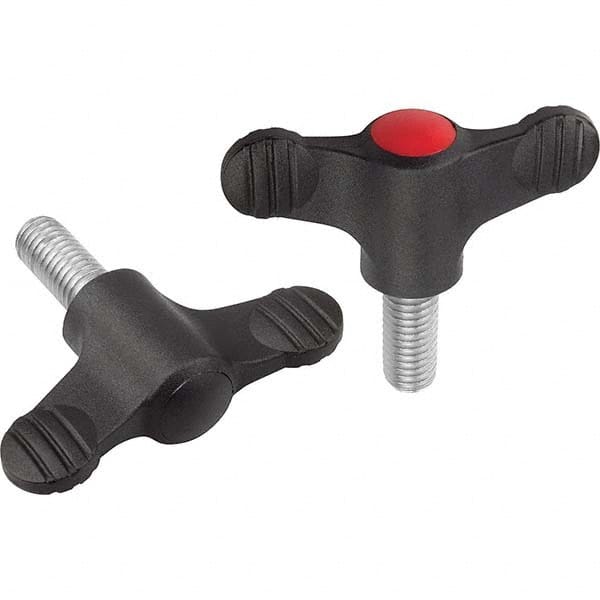 75mm Head Length, Threaded Stem Bar / Wing Knob MPN:K0274.2A47X40