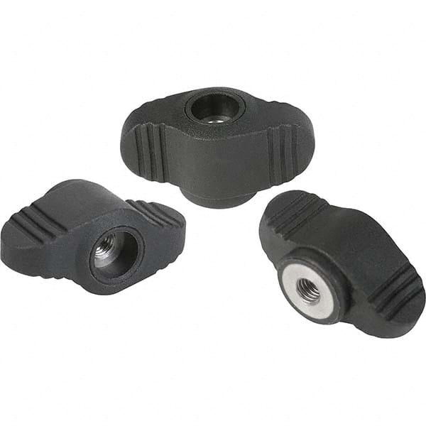 8-32 Hole Thread, 28mm Head Length, Female Insert Bar / Wing Knob MPN:K0658.100AE