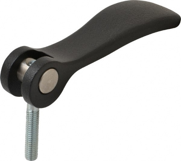 Threaded Hole Adjustable Clamping Handle: #10-32 Thread, 0.71