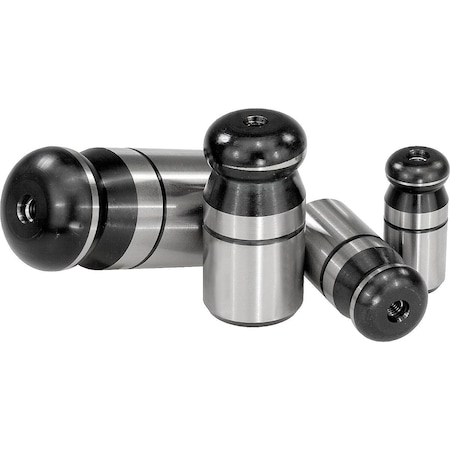 Locating Pin With Ball-End C=5, Form:A Stainless Steel MPN:K0350.505