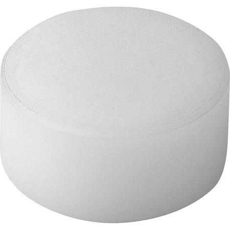 Grippers And Inserts Round D2=12, L3=12, Form:K Plane, Pom White MPN:K0385.12129