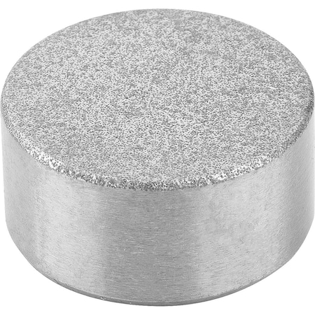 Grippers And Inserts Round D2=20, L3=10, Form:O Rough, Stainless Steel Diamond Impregnated Surfac MPN:K0385.20105