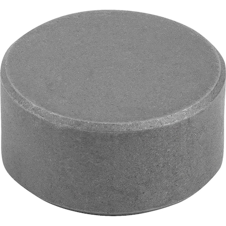 Grippers And Inserts Round D2=20, L3=12, Form:E Plane, Stainless Steel Hardened And Bright MPN:K0385.20122