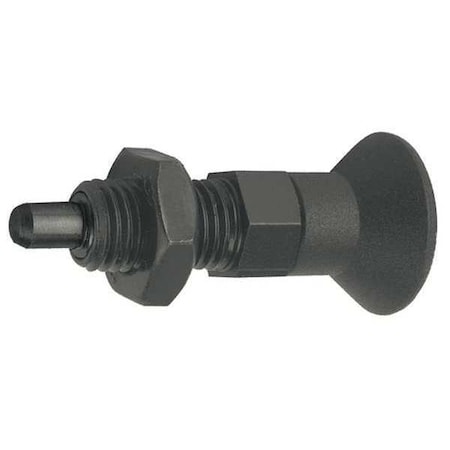 Indexing Plunger, Size: 9, D1= M06X0.75, D=3, Style B, Non-Lockout W. Locknut, Pin Hardened MPN:K0630.22903