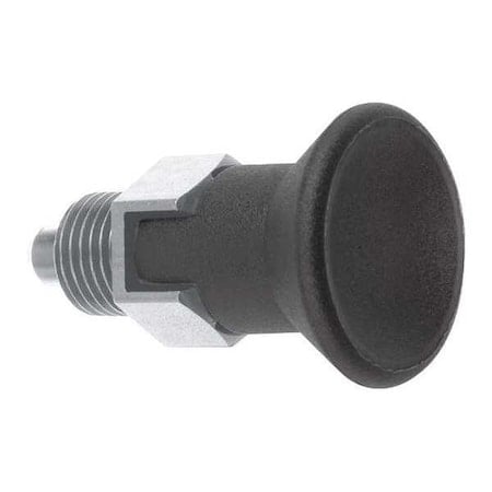 Indexing Plunger, Short, Size: 2, D1= 1/2-13, D=6, Style C, Lockout Type WO Locknut, SS MPN:K0631.17206A5