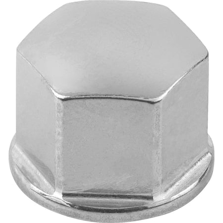 Cap Nut, M12, Stainless Steel, Polished, 16 mm H MPN:K1332.12