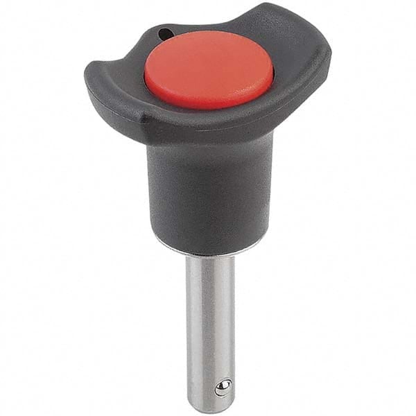 Push-Button Quick-Release Pin: T-Handle, 0.9843