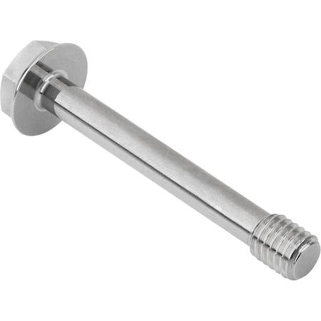 A4, M10 Hex Head Cap Screw, Hygienic Polished Stainless Steel, 80 mm L MPN:K1330.10X80