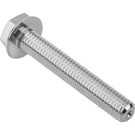 A4, M4 Hex Head Tap Bolt, Plain Stainless Steel, 16 mm L MPN:K1411.04X16