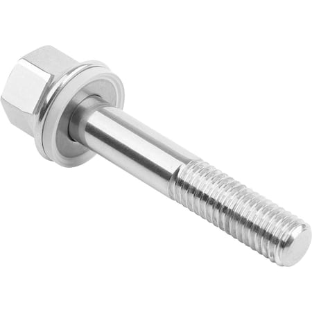 A4, M12 Hex Head Cap Screw, Hygienic Polished Stainless Steel, 50 mm L MPN:K1595.122X50