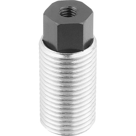 Push-Pull Plunger, With Rotation Lock, D=M16X1, 5 L=28, Form: I, Threaded end MPN:K0977.1116