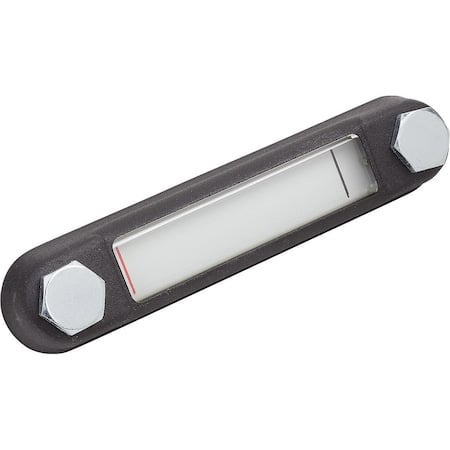 Oil Level Gauge, 156 mm H, Steel, Metric MPN:K0444.112710