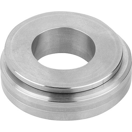 Spherical Washer Set, 25 mm, Ss, Fits Bolt Size 8.5 mm Stainless Steel MPN:K0691.152