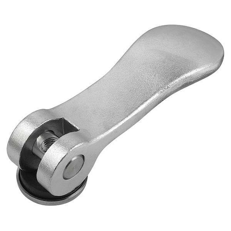 Cam Lever Size: 9 D=M04, A=36, 2, B=14, 4, Aluminum Black Powder-Coated, Comp: Stainless Steel MPN:K0005.9511104