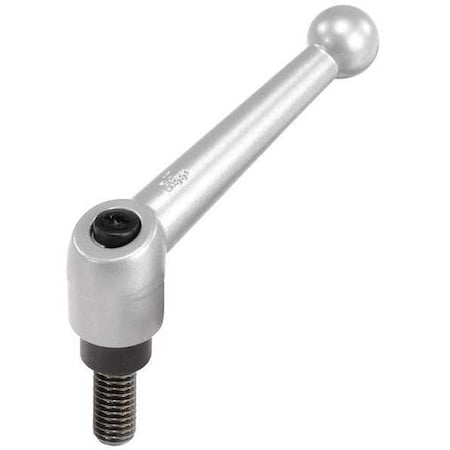 Adjustable Handle, Size: 2 M06X45 Zinc, Silver Metallic, Comp: Steel MPN:K0116.2063X45