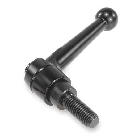 Adjustable Handle, Size: 2 M08X20 Zinc, Black Satin, Comp: Steel MPN:K0116.2081X20