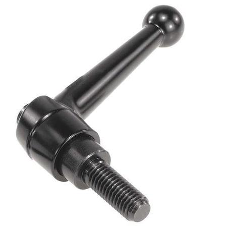 Adjustable Handle, Size: 2 5/16-18X55 Zinc, Black Satin, Comp: Steel MPN:K0116.2A31X55