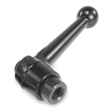 Adjustable Handle, Size: 4 M10 Zinc, Black Satin, Comp: Stainless Steel MPN:K0117.4101