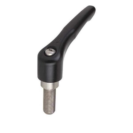Adjustable Handle, Size: 0 10-32X25, Zinc Black Satin, Comp: Stainless Steel MPN:K0123.0A11X25