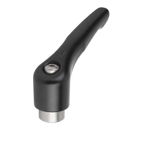 Adjustable Handle, Size: 0 8-32, Zinc Black Satin, Comp: Stainless Steel MPN:K0123.0AE1