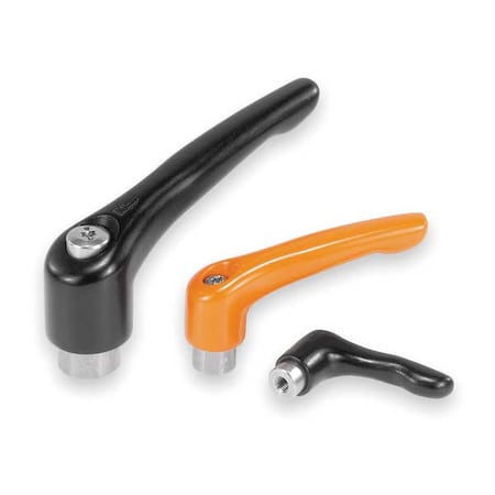 Adjustable Handle, Size: 2 M08, Zinc Black Satin, Comp: Stainless Steel MPN:K0123.2081