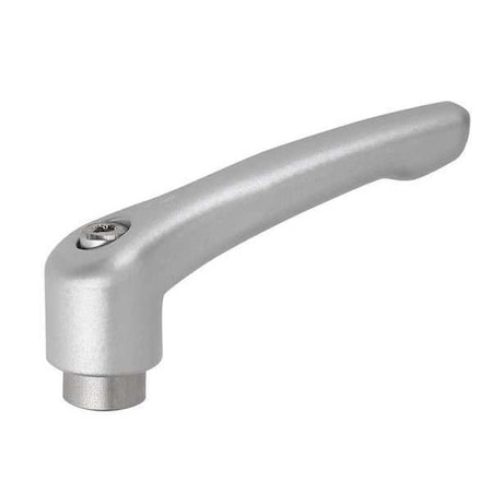 Adjustable Handle, Size: 4 3/8-16, Zinc Silver Metallic, Comp: Stainless Steel MPN:K0123.4A43