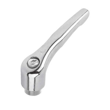 Adjustable Handle, Size: 4 1/2-13, Zinc High-Gloss Chromed, Comp: Stainless Steel MPN:K0123.4A56
