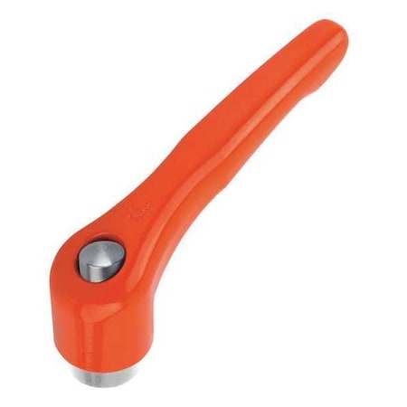 Adjustable Handle, With Protective Cap Size: 3 3/8-16, Zinc Orange RAL 2004, Comp: Stainless Steel MPN:K0123.93A42