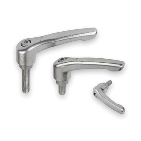 Adjustable Handle, Size: 2 1/4-20X25, Entirely Stainless Steel, Electropolished MPN:K0124.2A2X25