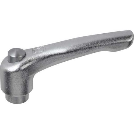 Adjustable Handle With Protective Cap, Size: 2 1/4-20, Entirely Stainless Steel, Electropolished MPN:K0124.92A2