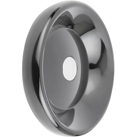 Disc Handwheel, Thermoset, Hub Steel, D1= 140 mm, Pilot Hole D2= 8 mm, Form: D, Without Grip MPN:K0165.0140X08