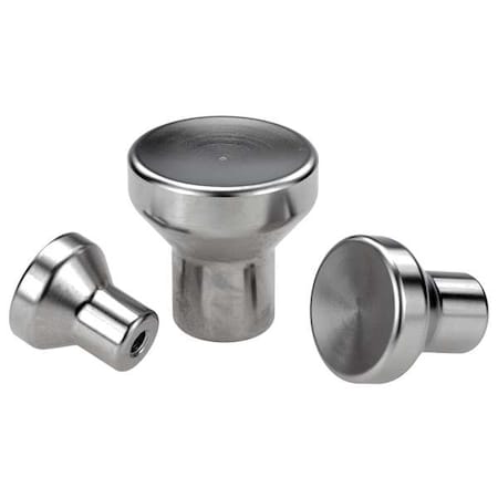 Mushroom Knob, Stainless Steel 1.4305, Size: 4, D= M10, D1= 40 mm, Electropolished MPN:K0250.410
