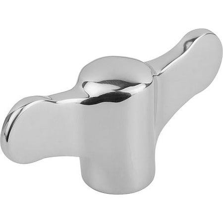 Wing Grip D=3/8-16 A=75 H=35 Stainless Steel 1.4308 Polished MPN:K0273.2A4