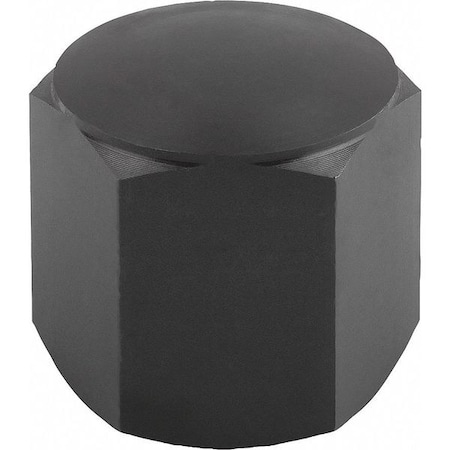 Positioning Foot, Form E, Int. Thread Spherical Face, Steel, Case Hard. w Black Oxide Finish, Sw=22 MPN:K0298.520