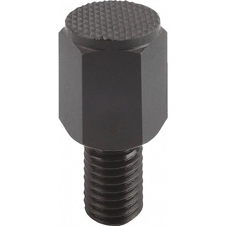 Positioning Foot, H=30, Form D Serrated Face Tempered, Carbon Steel, Faces Case Hardened, Sw=27 MPN:K0299.416030