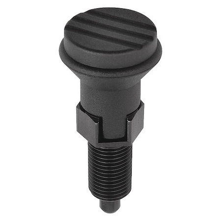 Indexing Plunger D1= 5/8-11, D=8, Style C, Lockout Type wo Locknut, Steel Hardened MPN:K0339.3308A6