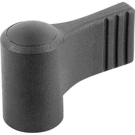 Wing Grip, One-Sided, Size: 1 D=M05, A=27, 5, H=24, Form: K, Body Black, Cap Black, Comp: Steel MPN:K0608.105