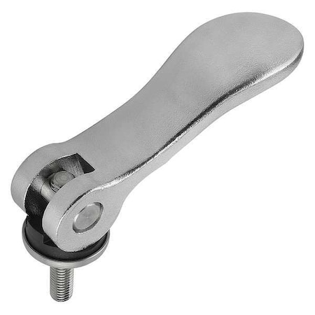 Cam Lever Size: 1 1/4-20X30, A=71, 5, B=22, Polyamide Black, Comp: Steel MPN:K0646.15211A2X30