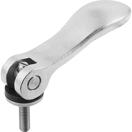 Cam Lever Adjustable, Stainless Steel Electropolished, Size: 0, 8-32X30, A=52, 3, B=18 MPN:K0647.05120AEX30