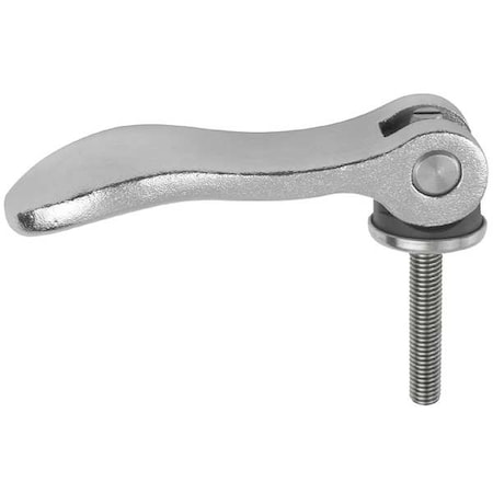 Cam Lever Adjustable, Stainless Steel Electropolished, Size: 2, 5/16-18X25, A=96, B=33, 3 MPN:K0647.25120A3X25