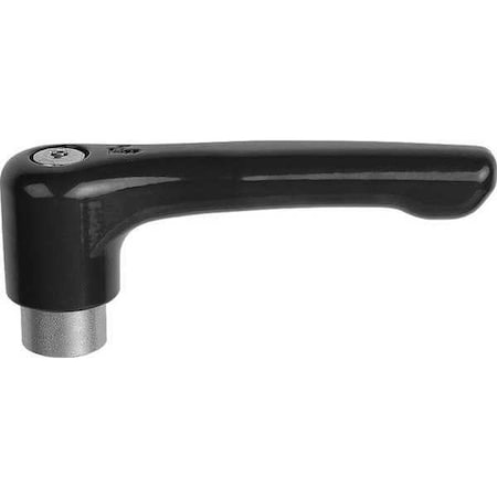 Adjustable Handle, Low Profile, Size: 2, M06 Zinc, Black Satin, Comp: Stainless Steel MPN:K0738.2061