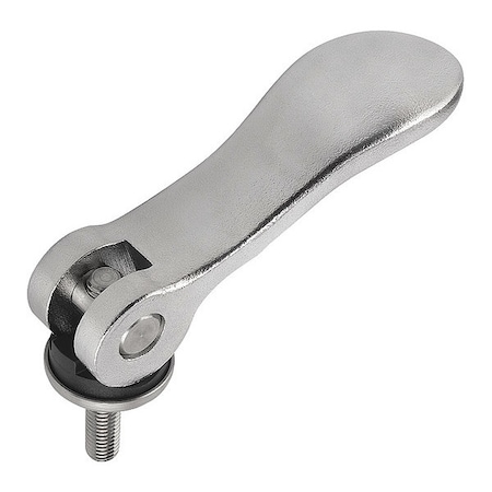 Cam Lever, Steel, Size: 2, 5/16-18X40, A=96, B=33, 3, Trivalent Blue Passivated, Comp: Steel MPN:K0788.25022A3X40