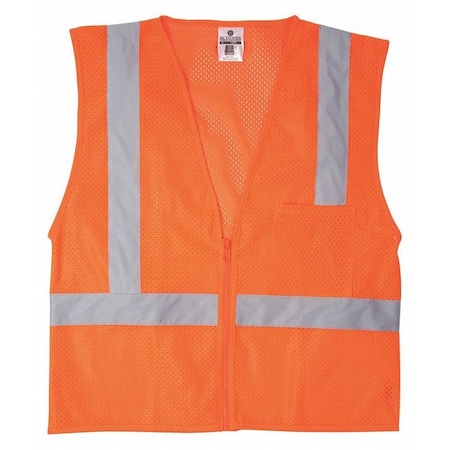 5XL High-Visibility Vest, Polyester MPN:1090-5X