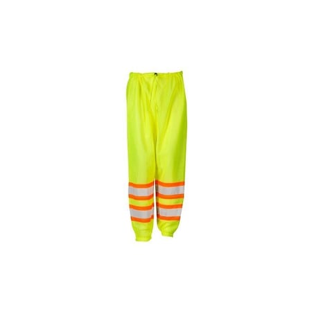 High-Visibility Pants, Mesh Pants, Lime MPN:3117-L-XL