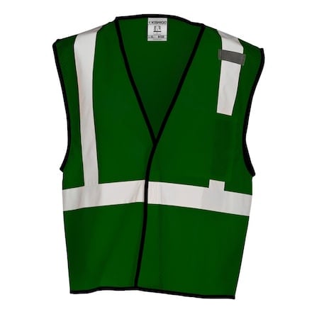High-Visibility Vest, Green, 2XL/3XL MPN:B123-2X-3X