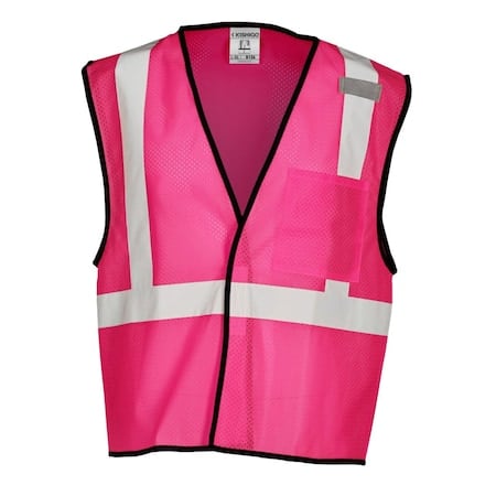High-Visibility Vest, Pink, 4XL/5XL MPN:B126-4X-5X