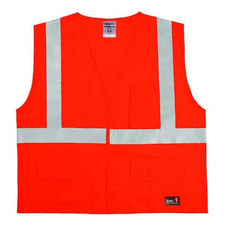 High Visibility Vest, Orange/Red, S/M MPN:GF184-S-M